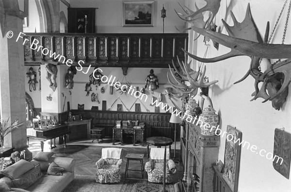 ADARE MANOR   GREAT HALL FROM STAIRS